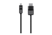 Skjermkabel - Belkin adapter cable - DisplayPort / HDMI - 1.8 m - F2CD080BT06