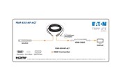 Skjermkabel - Eaton Series HDMI Extension Cable with Active Repeater (M/F) 4K 60 Hz HDR 4:4:4 HDCP 2.2 20 ft. (6.1 m) TAA - P569-020-MF-ACT