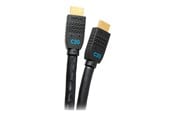 Skjermkabel - C2G 20ft Ultra Flexible 4K Active HDMI Cable Gripping 4K 60Hz - In-Wall M/M - HDMI cable with Ethernet - 6.1 m - C2G10381