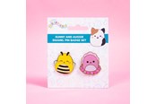 Reklameartikler - Squishmallows - Sunny & Auggie (2-Pack) - Pin/Merke - 350162