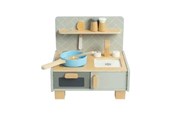 Treleker - Bigjigs Wooden Table Top Kitchen 7 pcs. - 37044
