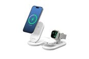 Mobil - Adaptere og ladere - ALOGIC PackAway 3-in-1 Qi2 Fast Wireless Charger - AL31WCPA-WH