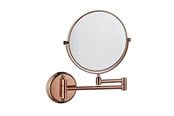 Sminkespeil - UNIQ Wall Mirror with 10x Magnification in Rose Gold - 7023-2