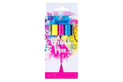 Kreative leker - Bruynzeel Ecoline Brush Pen Set Primary 5 Colors - 11509930