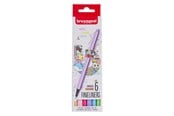Kreative leker - Bruynzeel Fineliner Set Pastel 6 Colors - 60241206