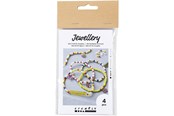 Arts & Crafts - Tilbehør - Creativ Company - Mini Hobbyset Jewelry Shrink Film Bracelets Yellow - 977615