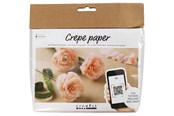 Arts & Crafts - Tilbehør - Creativ Company - Mini Craft Set Crepe Paper Carnations - 977473