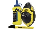 Måleutstyr - Stanley 0-47-681 FatMax chalk line 30m + 115g chalk + marker - 0-47-681