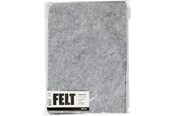 Arts & Crafts - Tilbehør - Creativ Company - Hobby Felt Gray A4 Mottled - 45521