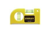 Måleutstyr - Stanley 0-42-130 Pocket Spirit Level 85 x 47mm with Magnet - 0-42-130