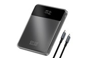 Nødlader - 4smarts Power Bank Enterprise Slim - 20000 mAh Nødlader - Svart - 20000 mAh - 4S540622