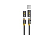 USB - 4smarts 3-in-1 USB-C Cable Set Explorer 240W - 1.5 m - 541240