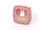 Dekorasjon - MOB Alarm Clock with Light Billy Clock Leopard Rose - BILLY-LEOPK-01