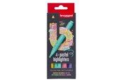 Kreative leker - Bruynzeel Highlighters Set Pastel 4 Colors - 60283104