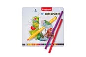 Kreative leker - Bruynzeel Felt-tip pens Super point 15 pcs. - 60324015
