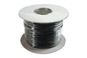 Nettverkskabel - DIGITUS Flat Telephone Installation Cable - 100m - Svart - 100m - AK-460702-100-S