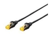 Nettverkskabel - DIGITUS patch cable - 3 m - black - Svart - 3m - DK-1644-A-030/BL