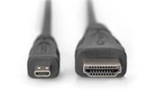 Skjermkabel - DIGITUS HDMI 1.4 to Micro-HDMI - 1m - AK-330115-010-S