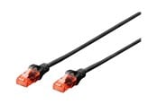 Nettverkskabel - DIGITUS Professional patch cable - 1 m - black - Svart - 1m - DK-1617-010/BL