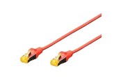 Nettverkskabel - DIGITUS patch cable - 7 m - red - Rød - 7m - DK-1644-A-070/R