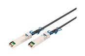Nettverkskabel - DIGITUS 25GBase direct attach cable - 2 m - Svart - 2m - DN-81242