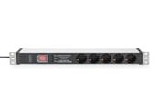 Strømkabel (ekstern) - DIGITUS 5-Port - 1U - Aluminum PDU - DN-95433