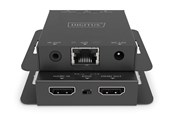Repeater, forsterkere, bridges og transceivere - DIGITUS 4K HDMI Extender Set - 70m - DS-55519