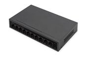 Switch/splitter - DIGITUS - switch - IEEE 802.3af IEEE 802.3at - 8 ports - unmanaged - DN-95354