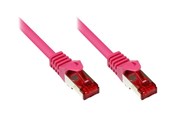 Nettverkskabel - Alcasa electronik Good Connections RNS patch cable - 25 m - magenta - Rosa - 25m - 8060-250M