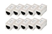 Nettverkskabel - DIGITUS network coupler - Hvit - DN-93905-10