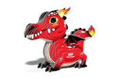 Kreative leker - Eugy Red Dragon - 720-EG-085