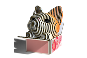 Kreative leker - Eugy Cat - Pumpkin - 720-EG-087