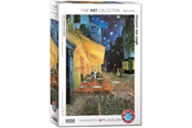 Puslespill - Eurographic Cafe Terrace at Night Smart Cut(1000) - 709-6000-2143