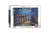 Puslespill - Eurographic The Starry Night Over the Rhone Smart Cut(1000) - 709-6000-5708