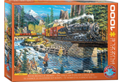 Puslespill - Eurographic River Silence is Broken by KZ Smart Cut (1000) - 709-6000-5877