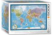 Puslespill - Eurographic World Map(5000) - 709-8520-5890