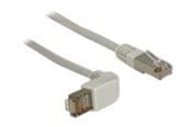 Nettverkskabel - DeLOCK Patch Cable - 1 m - Grå - 1meter - 83645