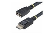 Skjermkabel - StarTech.com 10ft (3m) DisplayPort 1.4 Extension Cable DP 1.4 8K 60Hz - DisplayPort extension cable - DisplayPort to DisplayPort - 3 m - 10F-DP14-EXTEND-CBL