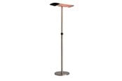 Terrassevarmer - HORTUS Patio heater floor model 1000/2000 W GT silver - 211-390