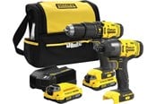 Skru/Bormaskin - Stanley SFMCK465D2S-QW 5-Piece Power Tool Set - SFMCK465D2S-QW