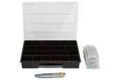 Verktøy - Stanley STHT10019-9 Knife And Organizer Set With 200 Blades - STHT10019-9