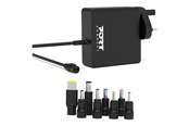 Bærbar PC - Lader - PORT Designs PORT Connect - power adapter - universal - 65 Watt - 900093B-UK
