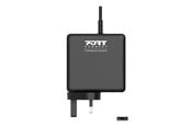Bærbar PC - Lader - PORT Designs PORT Connect - power adapter - universal - 90 Watt - 900007B-UK