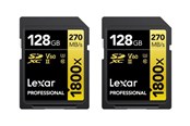 Minnekort - Lexar Professional GOLD Series - flash memory card - 128 GB - SDXC UHS-II - LSD1800128G-B2NNG