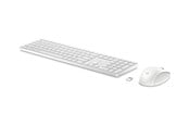 Tastatur - HP 650 - Tastatur & Mussett - Dansk - Hvit - 4R016AA#UUW