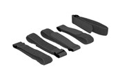Kabelordner/Kabelstrømpe - DeLOCK Hook & Loop Fastener - 5 Pieces - 18704