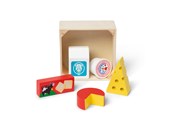 Treleker - Melissa & Doug Wooden Toy Play Food - Dairy - 95207