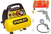 Verktøy - Stanley C6BB304STN071 Air Compressor + 6 Accessories - C6BB304STN071