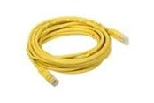 Nettverkskabel - A-LAN Technologie ALANTEC patch cable - 50 cm - yellow - Gul - 0.5m - KKU5ZOL0.5
