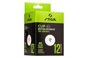 Sport & Fitness - Stiga Table Tennis Ball Cup 12-Pack ABS White - 1110-2510-12